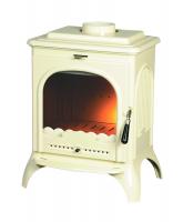 ПЕЧЬ-КАМИН SEVILLE эмаль слоновая кость NEW