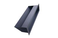  Решетка каминная 9*40 черная