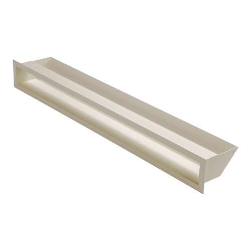 Решетка каминная 9*80 слоновая кость