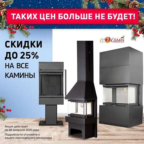 Акция на все камины