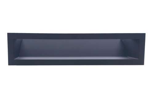  Решетка каминная 9*40 черная